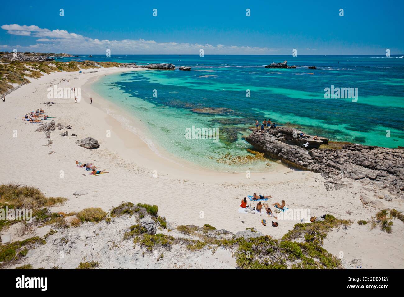 Pinky Beach, Rottnest Island, Australia Stock Photo - Alamy