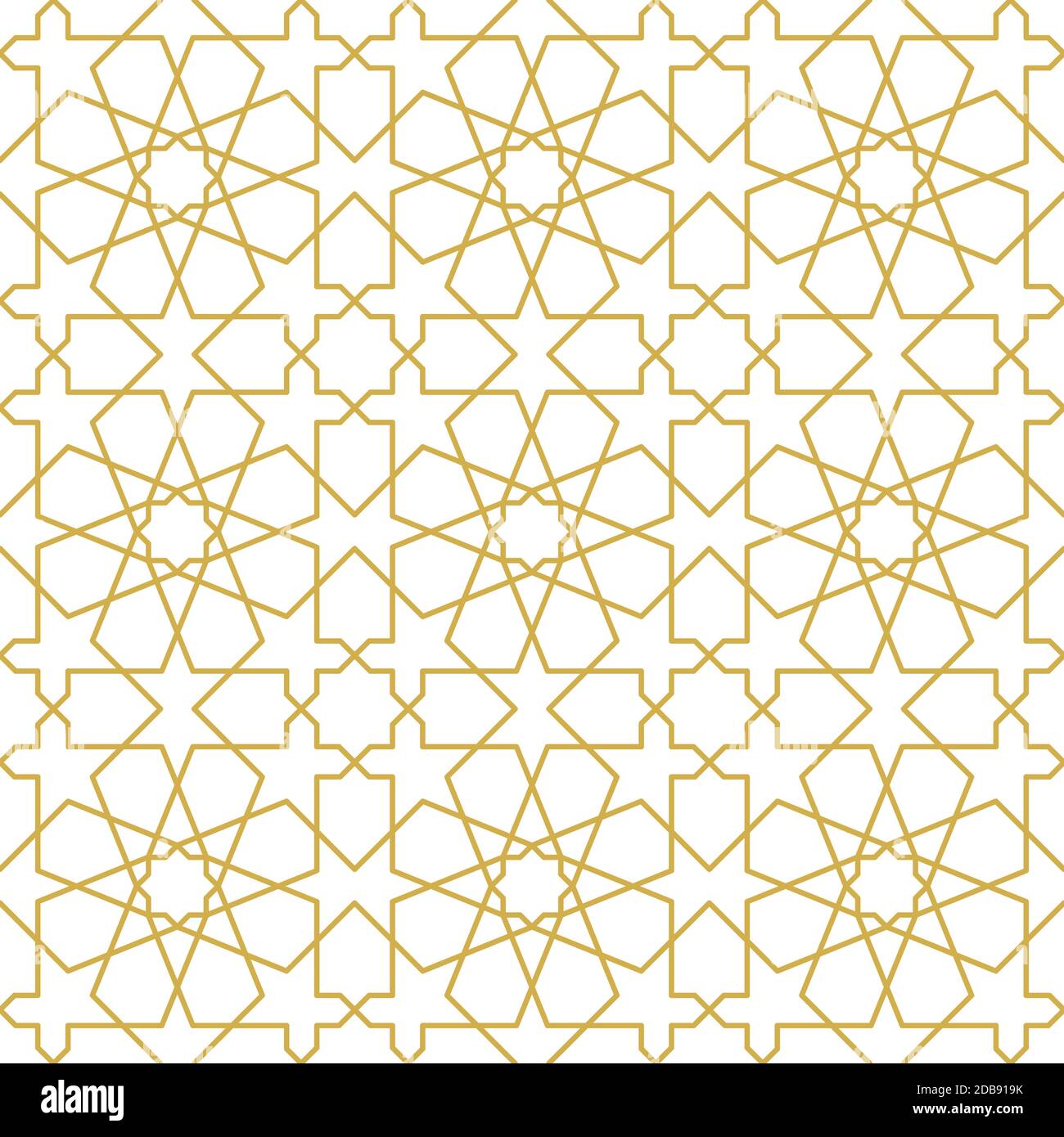 Seamless pattern in authentic islamic arabian style. EPS 10 vector file ...
