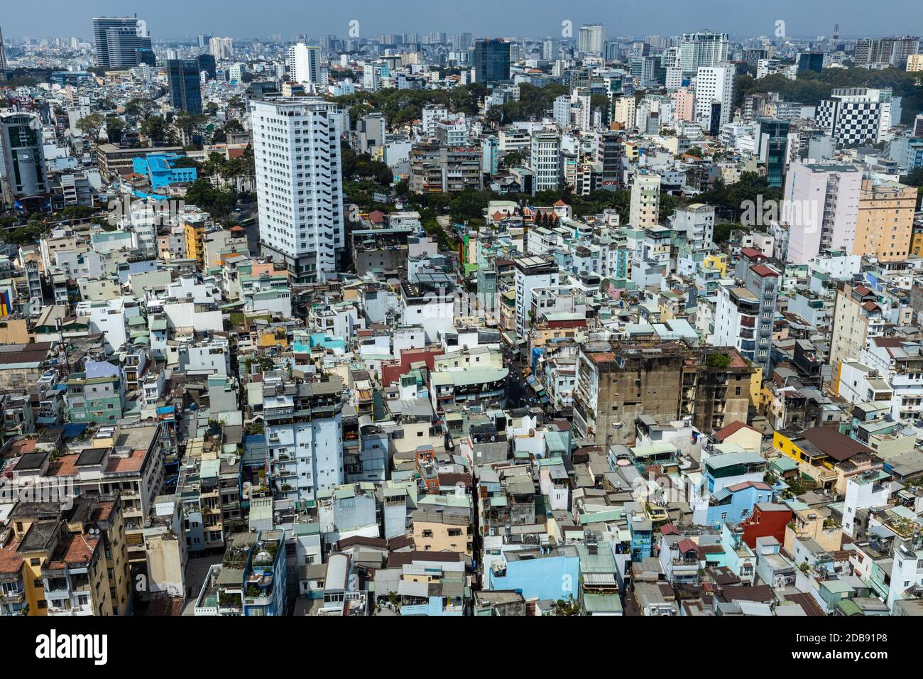 Saigon Overview Saigon vietnam architecture hi-res stock photography and images - Alamy
