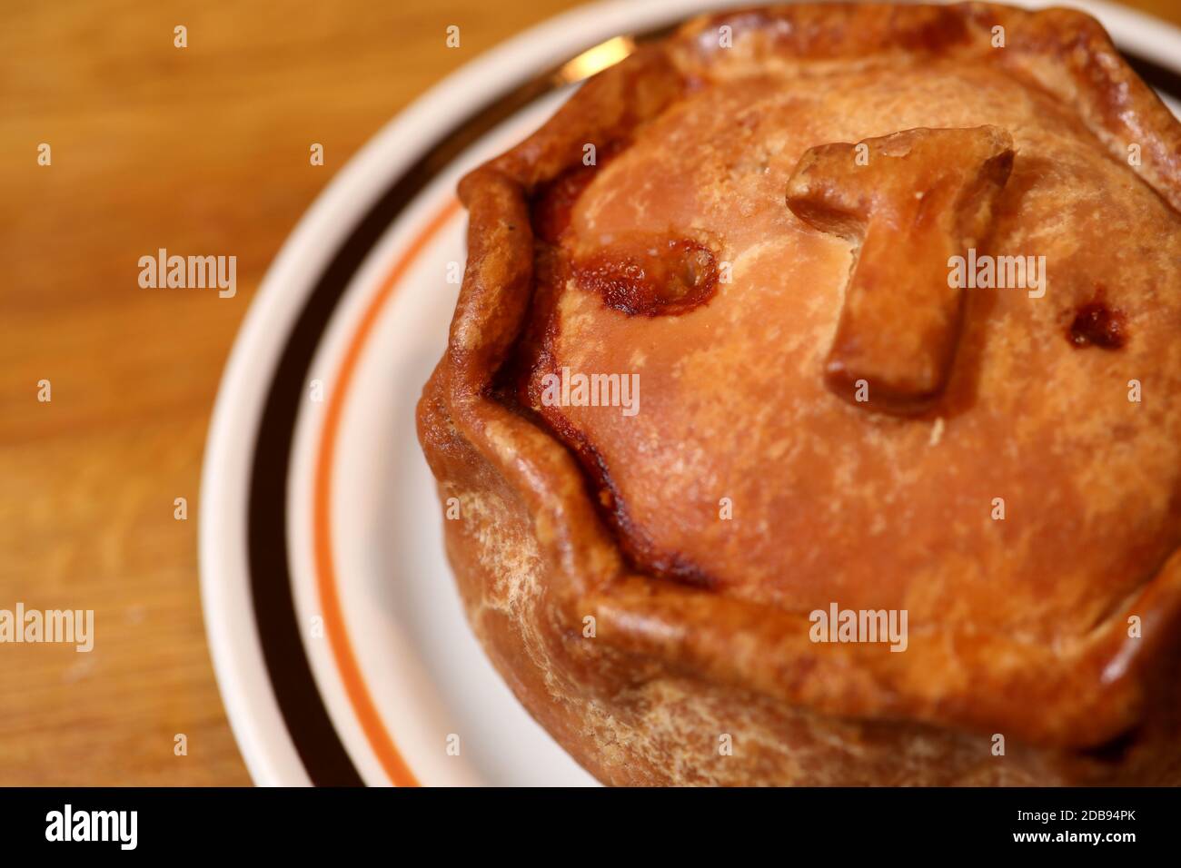 A No1 Melton Mowbray Pork Pie pictured in Sussex, UK Stock Photo Alamy