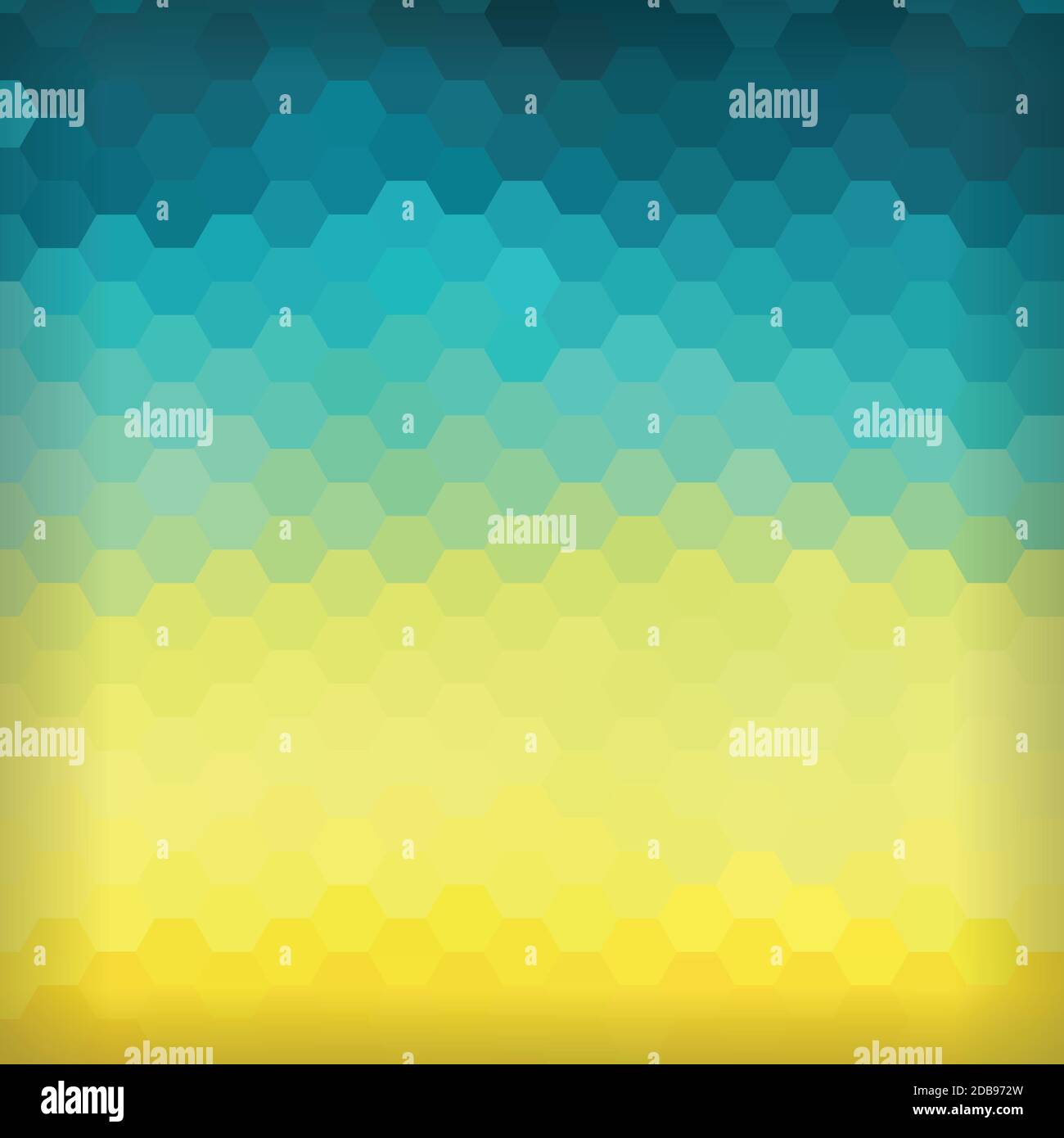 Colorful background made of hexagon elements. Stock Vector