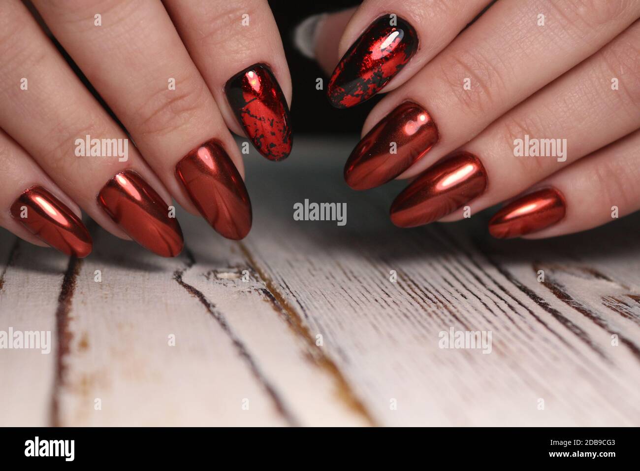 Gorgeous manicure, dark purple tender color nail polish, closeup photo. Female hands over simple background of casual clothes Stock Photo - Alamy Gorgeous manicure, dark purple tender color nail polish, closeup photo. Female hands over simple background of casual clothes Stock Photo - Alamy