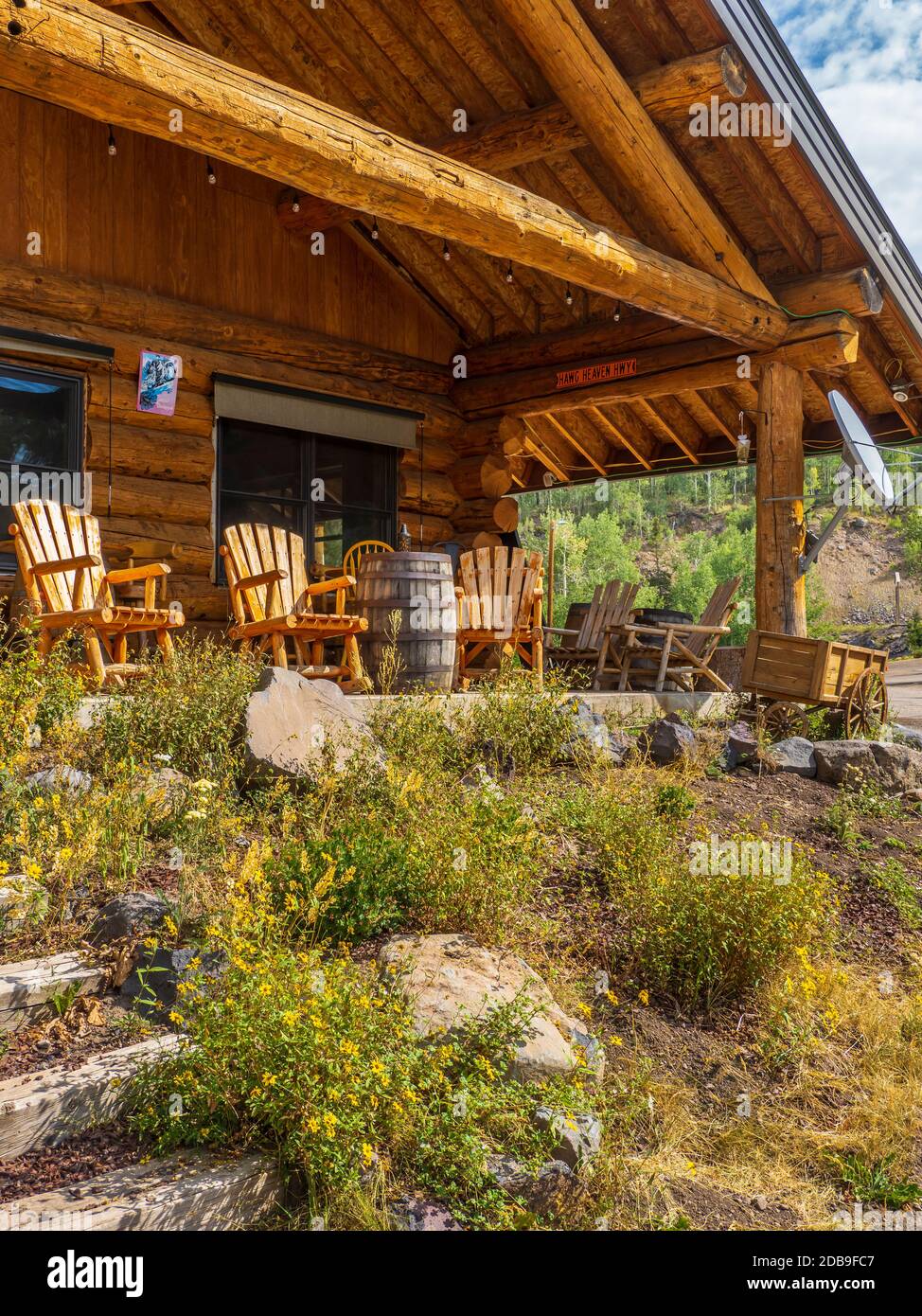 Mesa Lakes Resort, Grand Mesa, Colorado Stock Photo Alamy