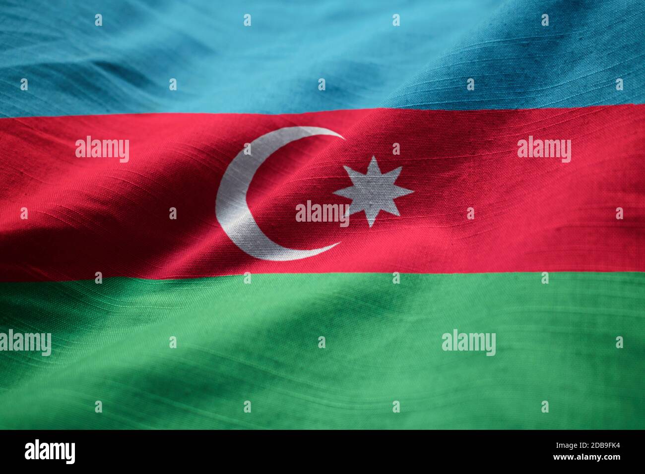 Waving flags world flag azerbaijan hi-res stock photography and images ...