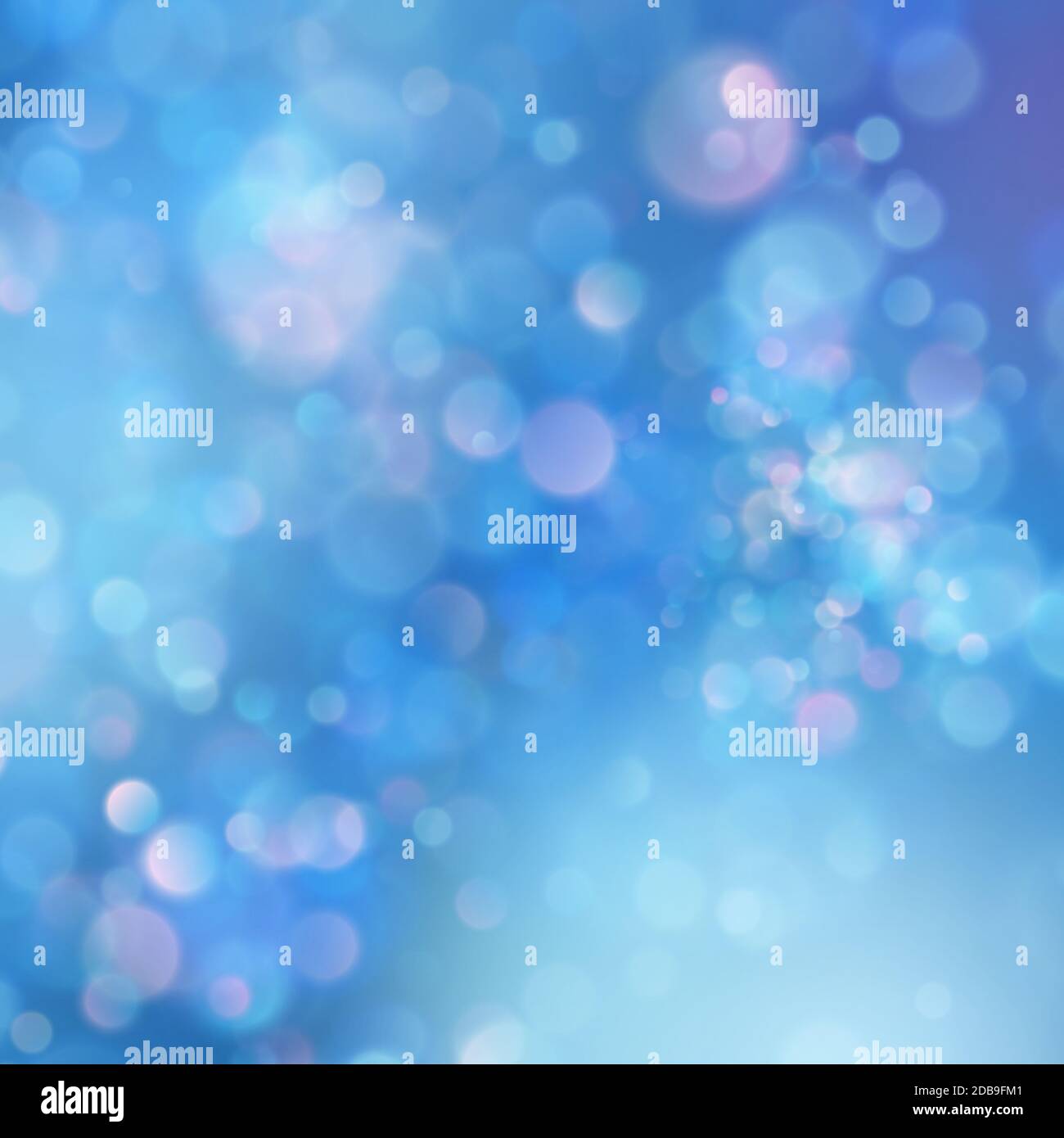 Abstract blue sky background with blur bokeh light effect. EPS 10 ...