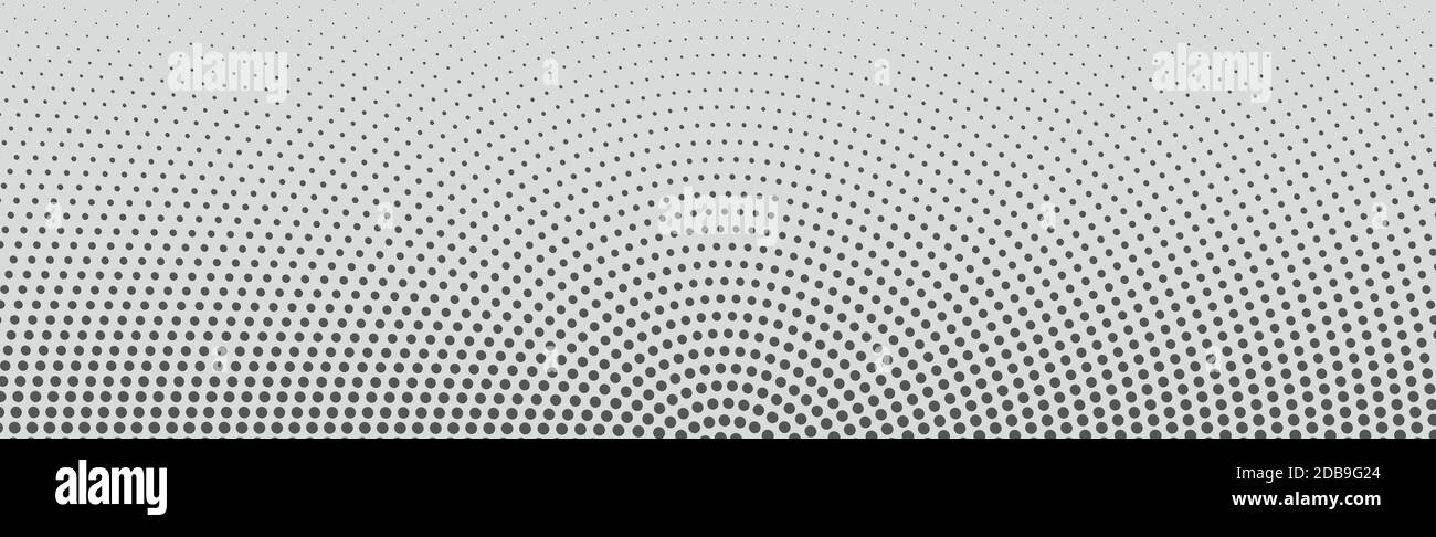 Many dots on a panoramic background - Vector illustration Stock Vector ...