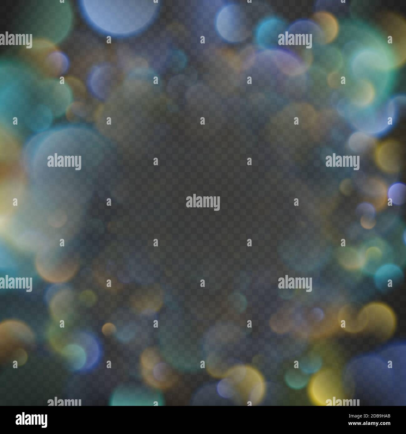 Defocused festive lights bokeh effect. EPS 10 vector file Stock Photo ...