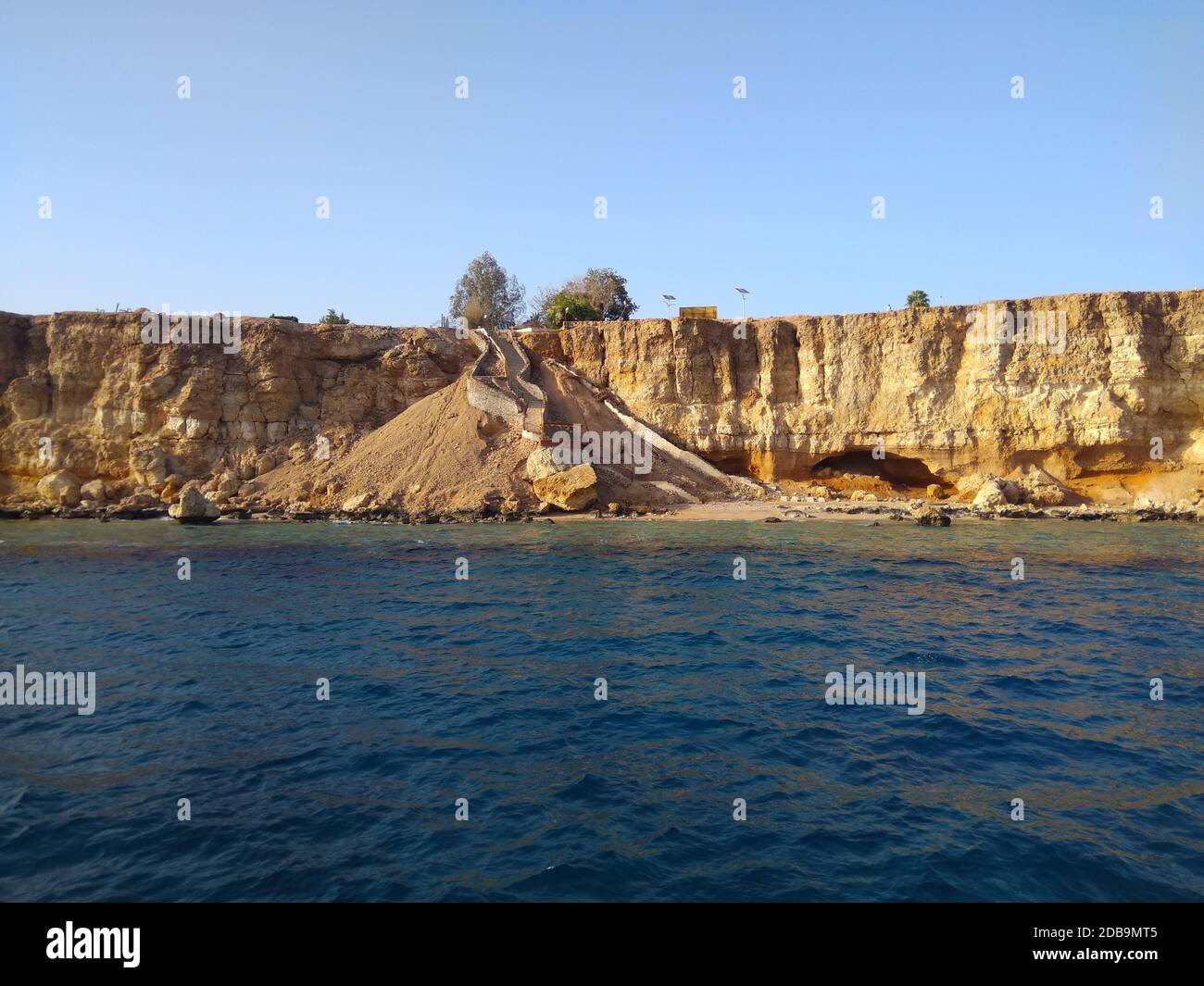 Photo from the ship in the open red sea Stock Photo - Alamy