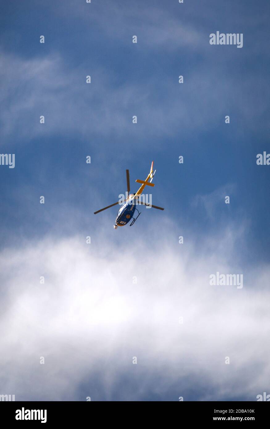 Tv Helicopter High Resolution Stock Photography And Images Alamy