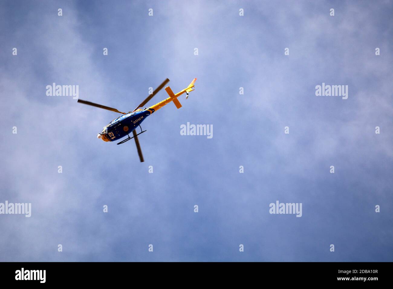 Tv Helicopter High Resolution Stock Photography And Images Alamy
