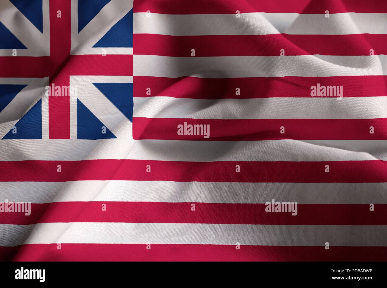 Closeup Of Ruffled Grand Union Flag Grand Union Flag Blowing In Wind Stock Photo Alamy