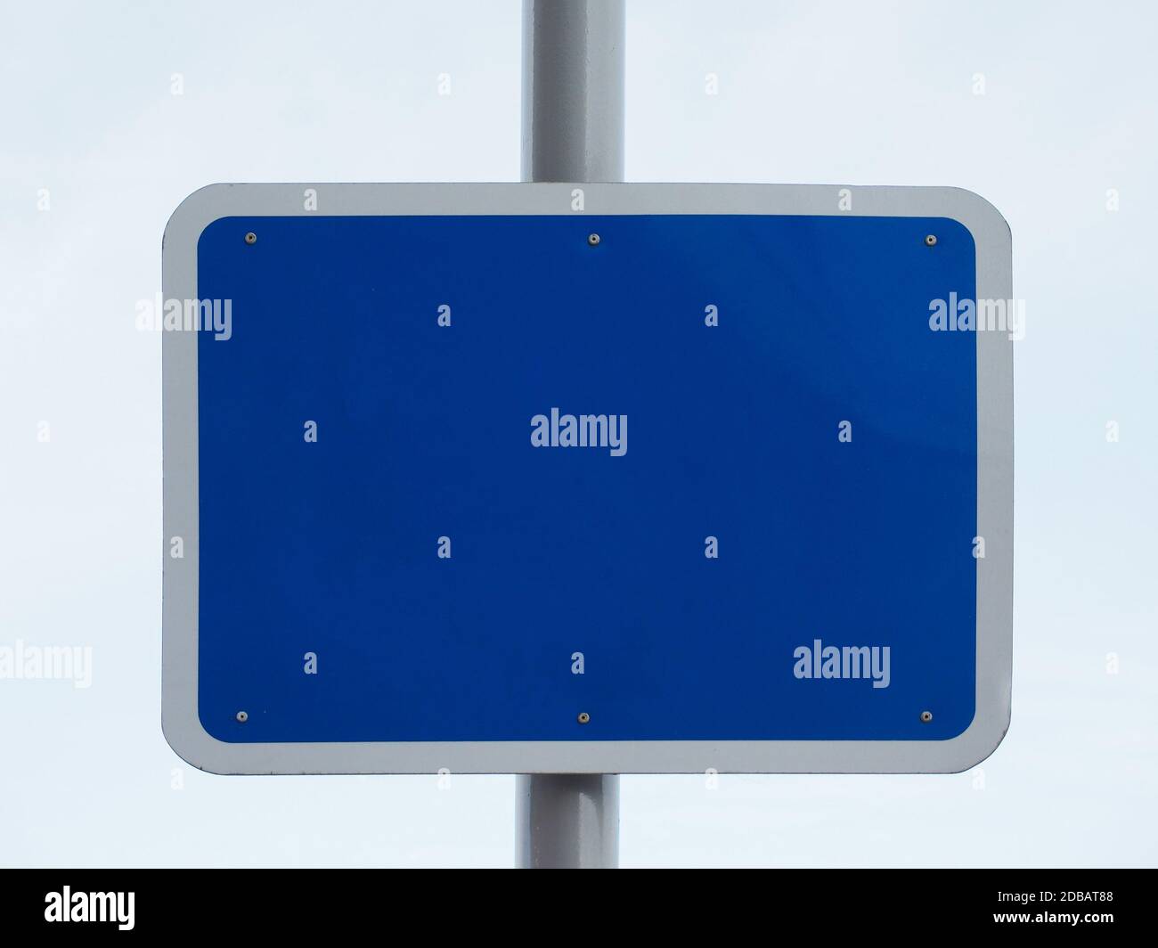 Blank sign with copy space for your own message Stock Photo - Alamy