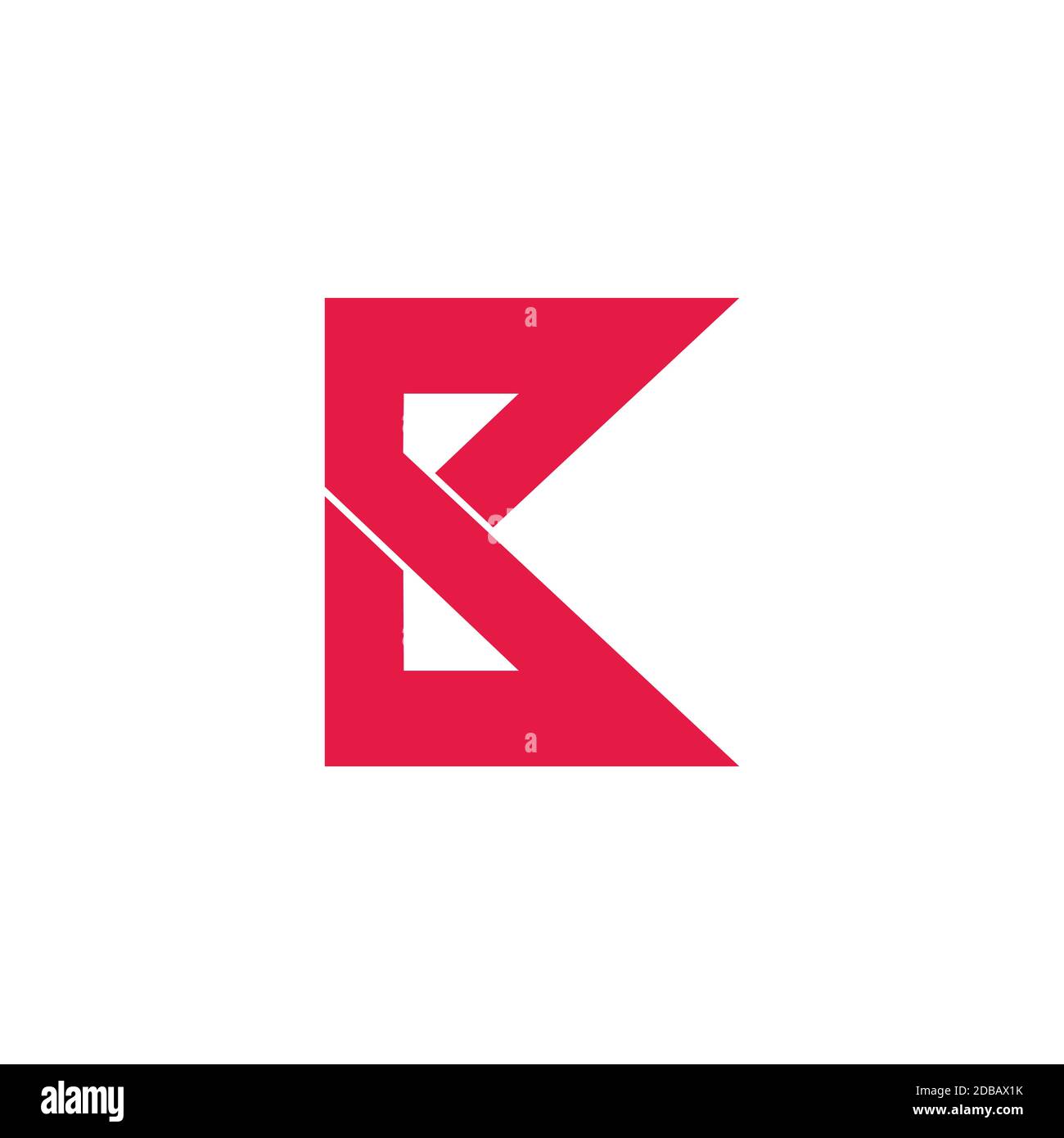 abstract letter rk geometric line logo vector Stock Vector Image & Art ...