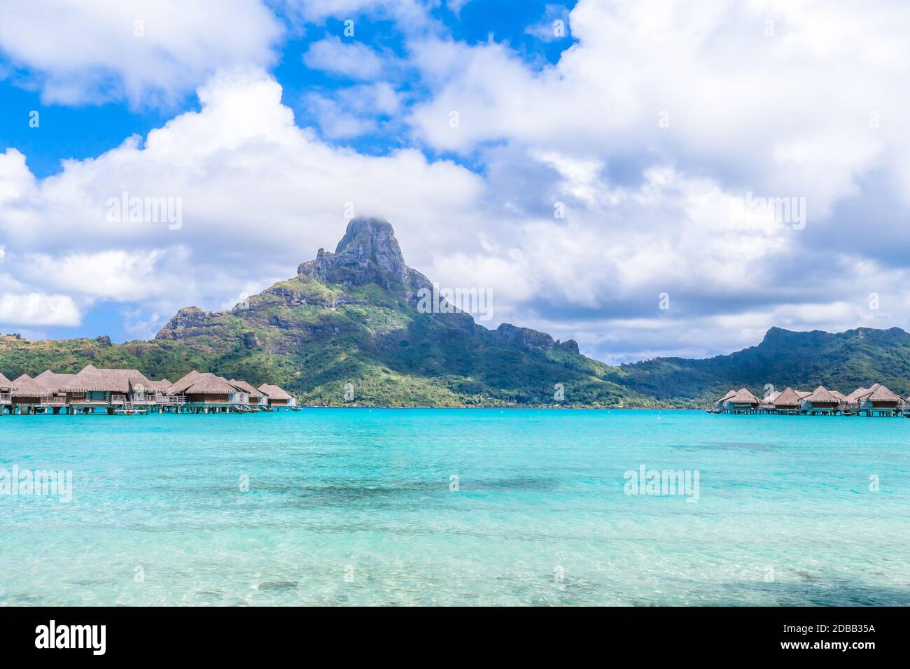 Bora Bora Island, French Polynesia. Stock Photo