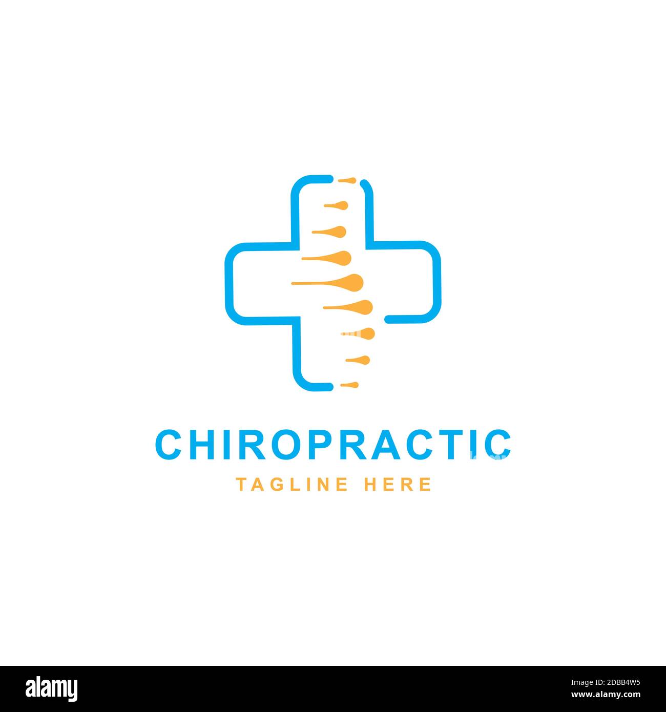 Osteoporosis Vector Logo Icon Design High Resolution Stock Regarding Chiropractic Travel Card Template