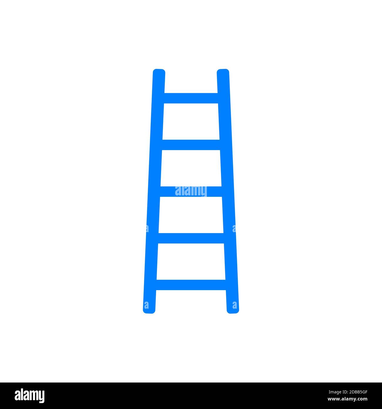 Ladder and background Stock Photo - Alamy
