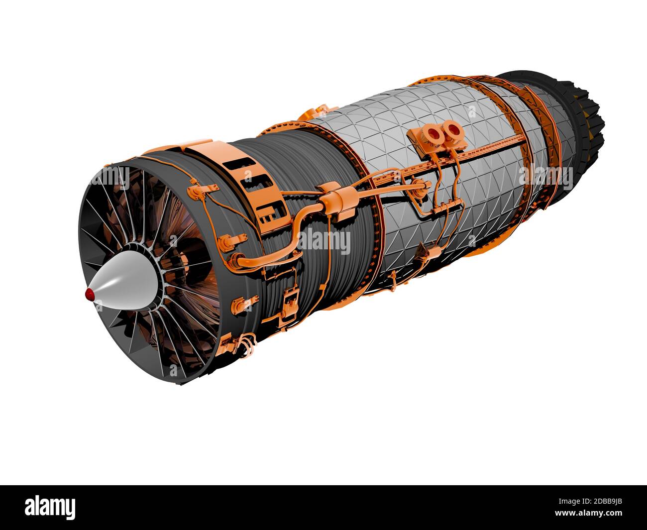 Ram jet engine of a jet plane Stock Photo Alamy