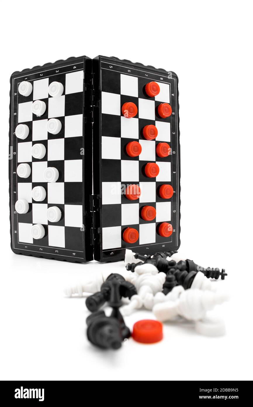 Checkers championship Cut Out Stock Images & Pictures - Alamy