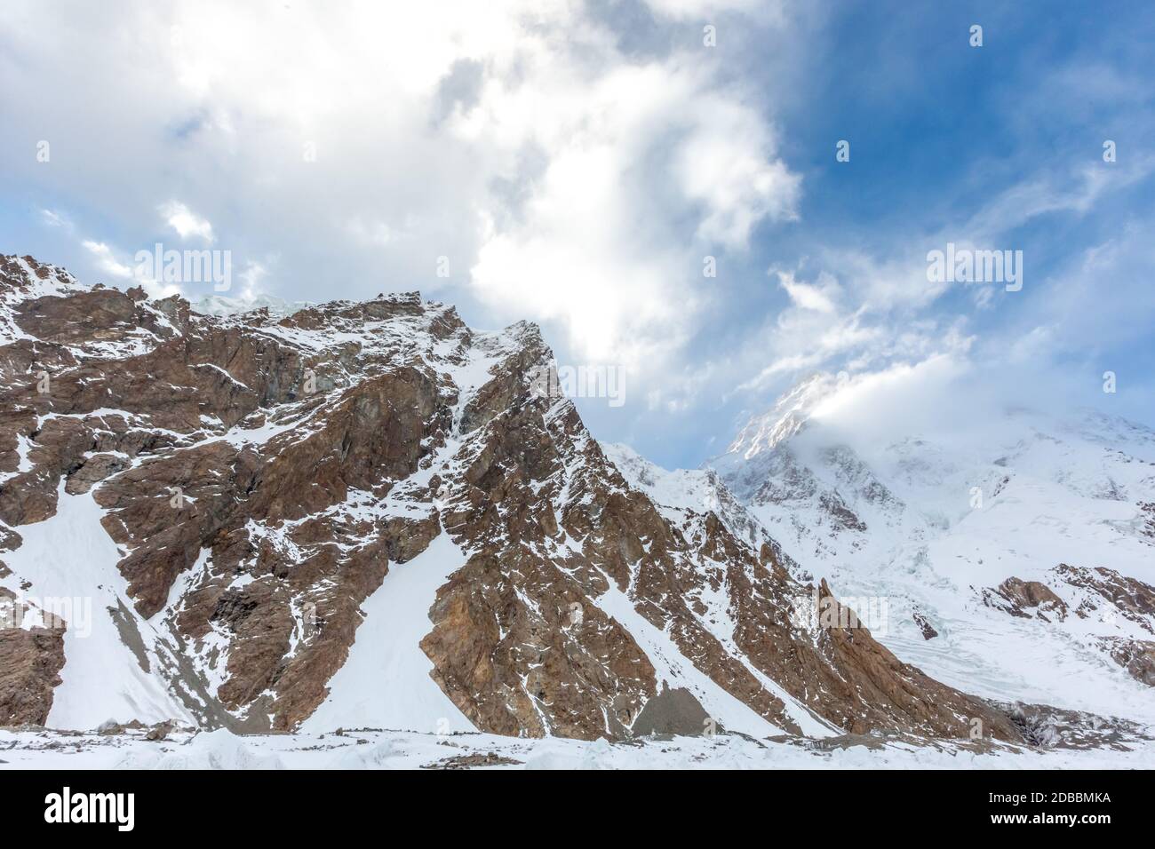 K2 mountain peak, second highest mountain in the world, K2 trek ...