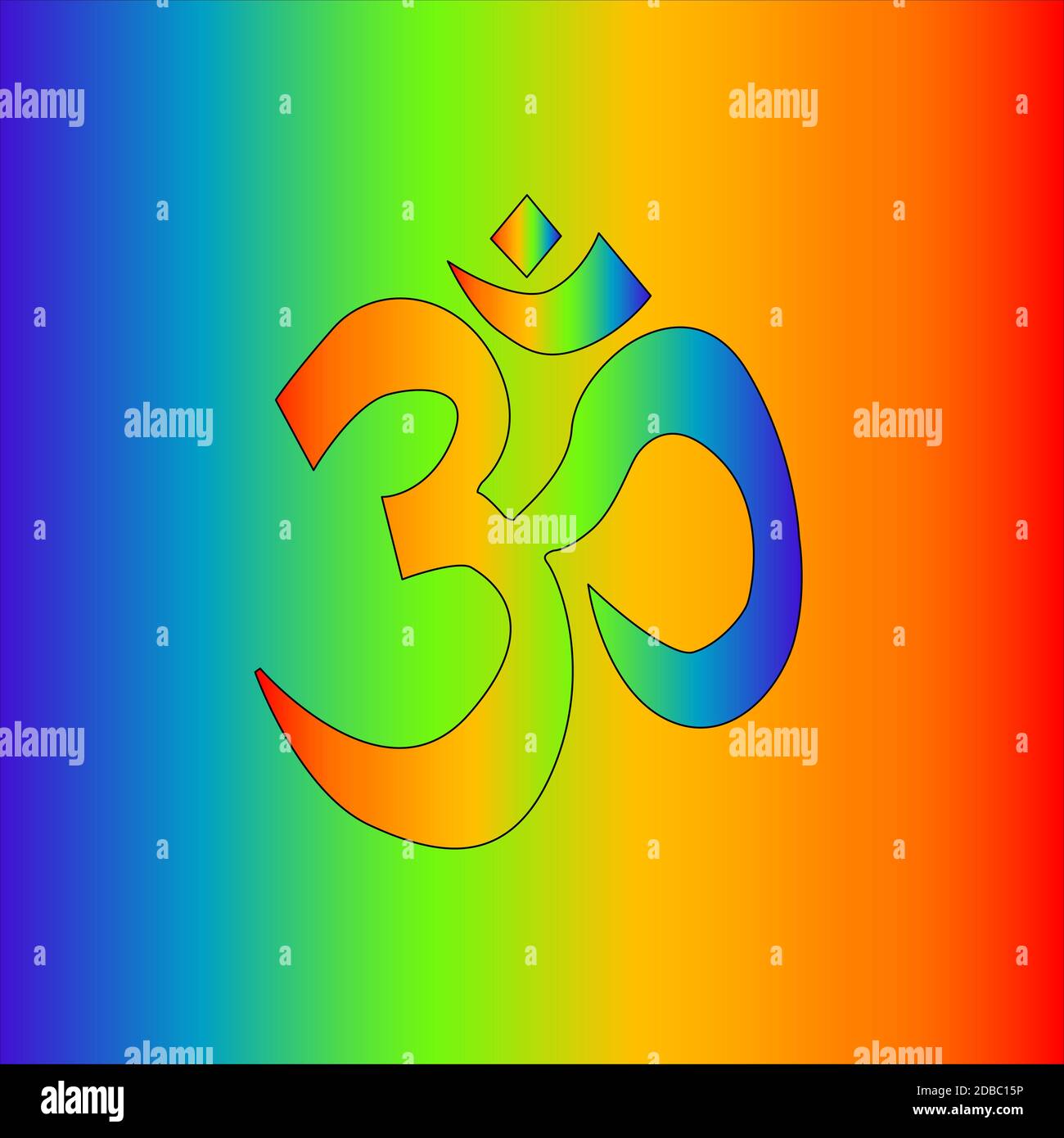 Om sanskrit symbol hires stock photography and images Alamy