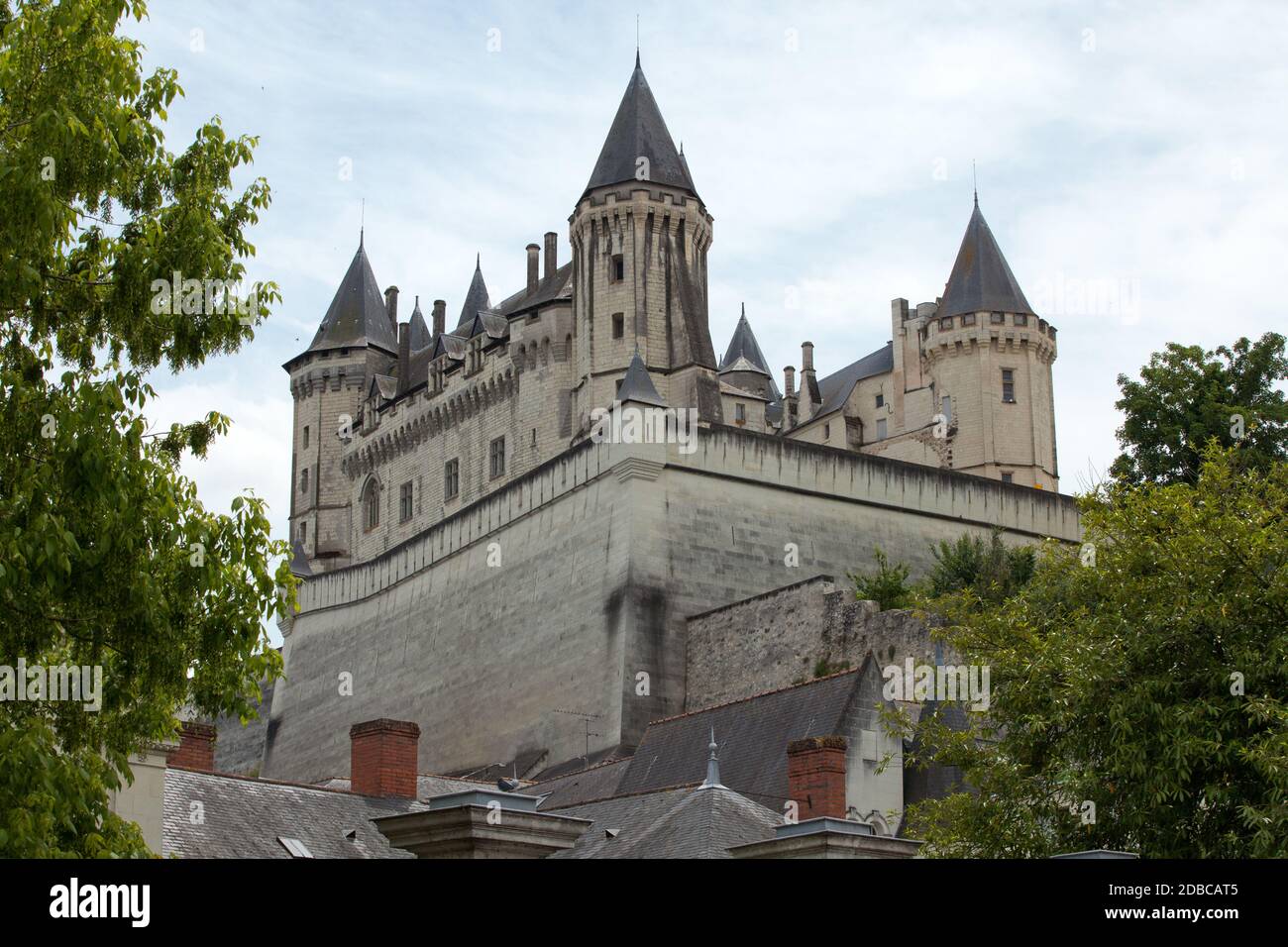 Castle of Saumur in Loire Valley, France Stock Photo - Alamy