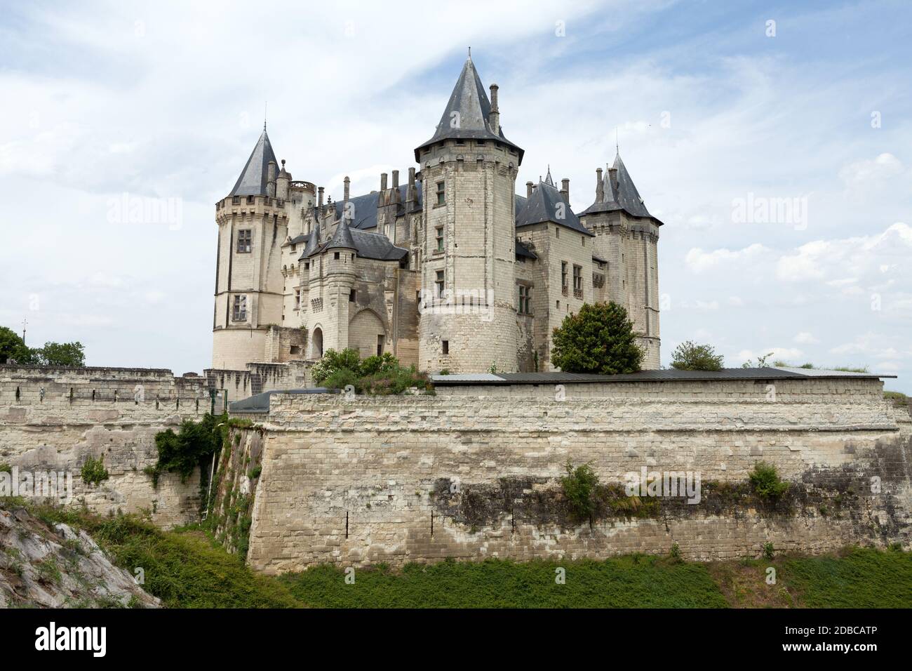 Castle of Saumur in Loire Valley, France Stock Photo - Alamy