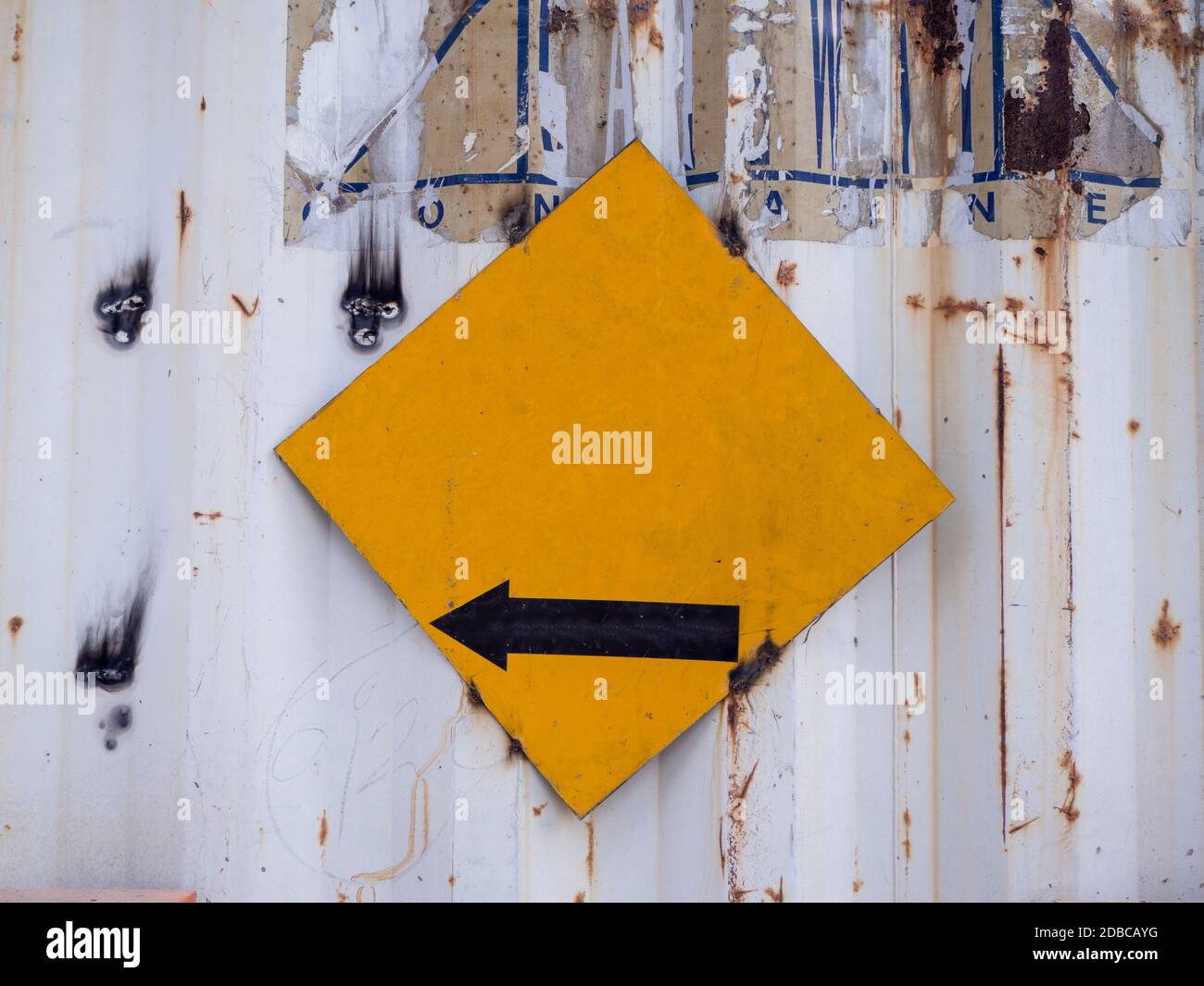 The Blank yellow road sign or Empty traffic signs on white background ...