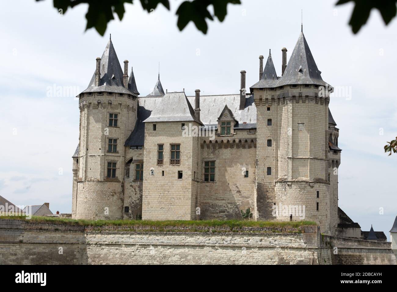 Castle of Saumur in Loire Valley, France Stock Photo - Alamy