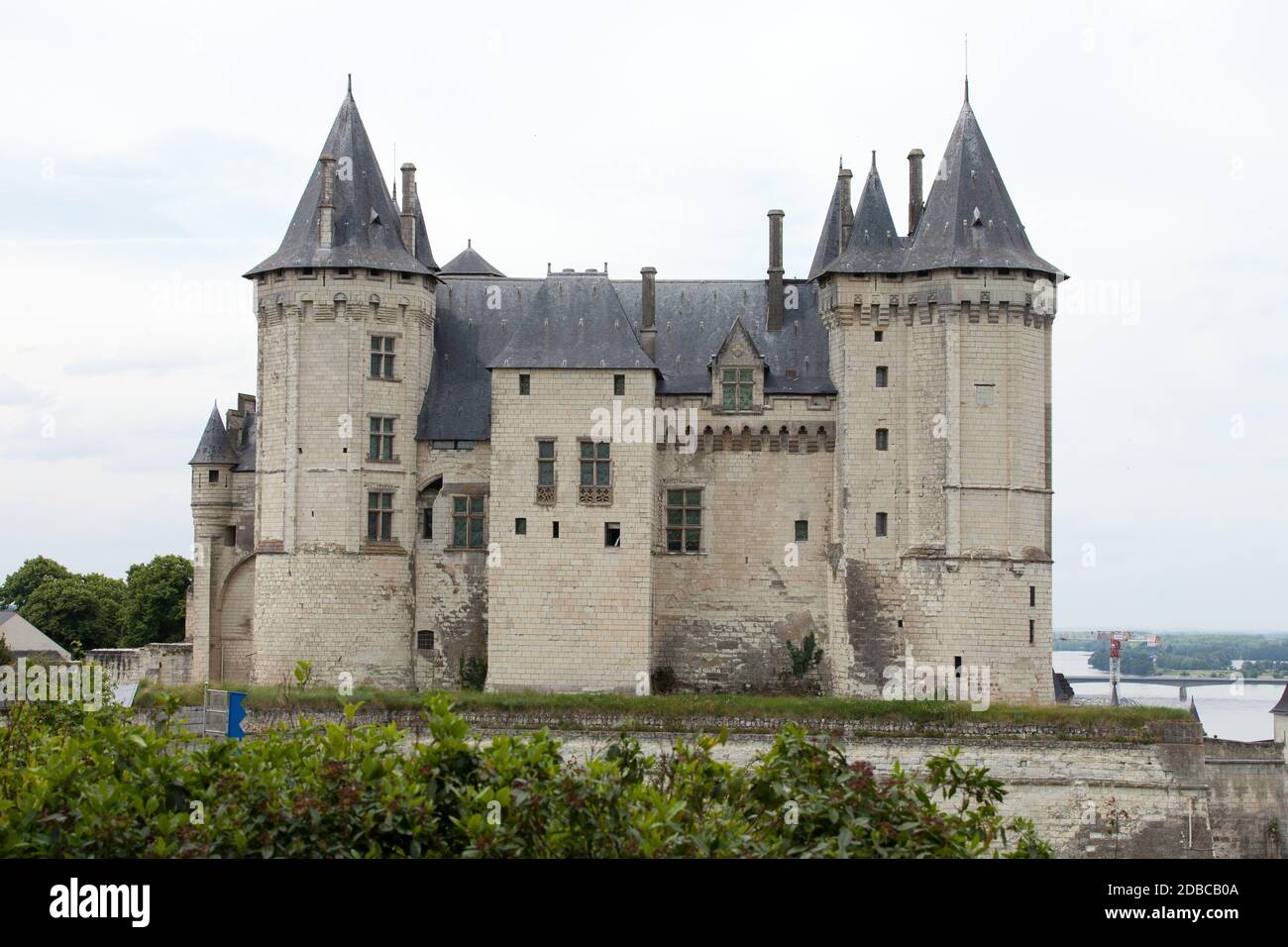 Castle of Saumur in Loire Valley, France Stock Photo - Alamy