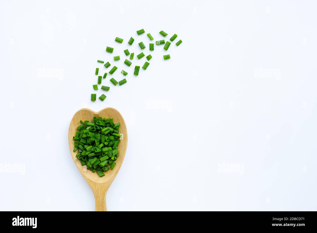 green onions isolated on white background Stock Photo - Alamy