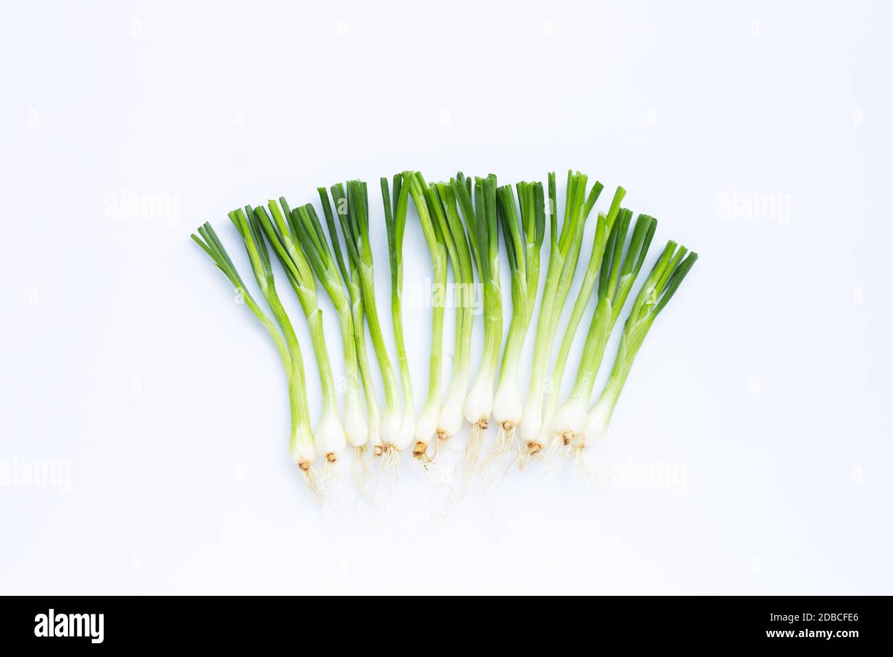 Bunch green peeled onions hi-res stock photography and images - Alamy