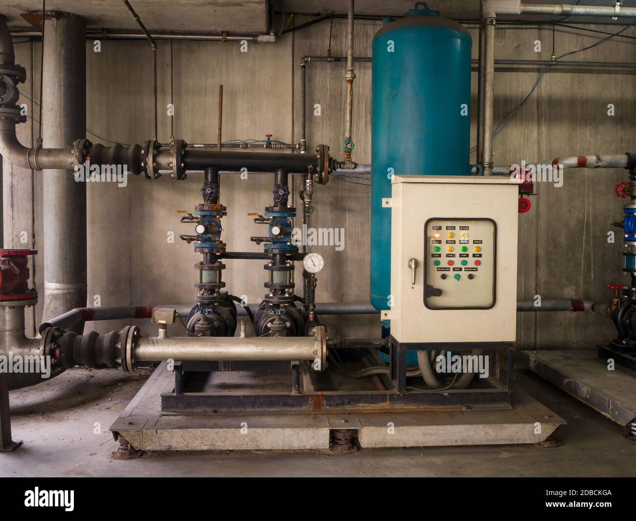 water pump booster system panel for piping and fire control system ...