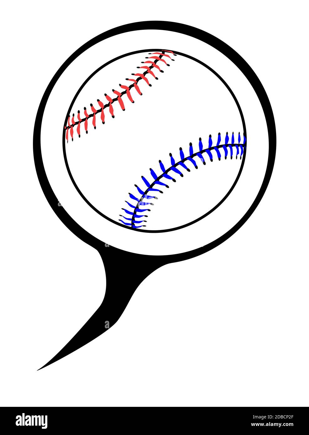 Baseball speech bubble set over a white background Stock Photo Alamy