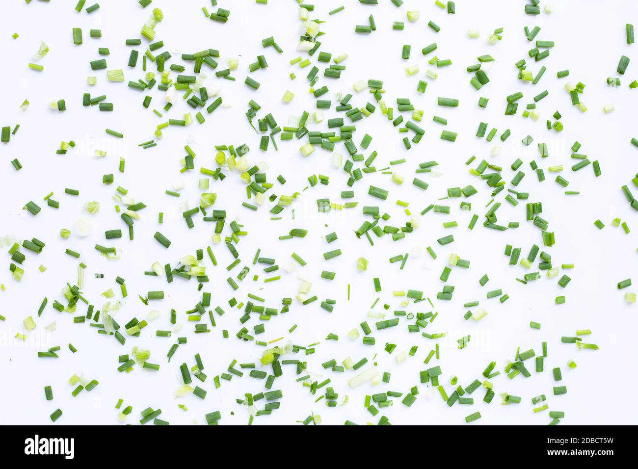 green onions isolated on white background Stock Photo - Alamy