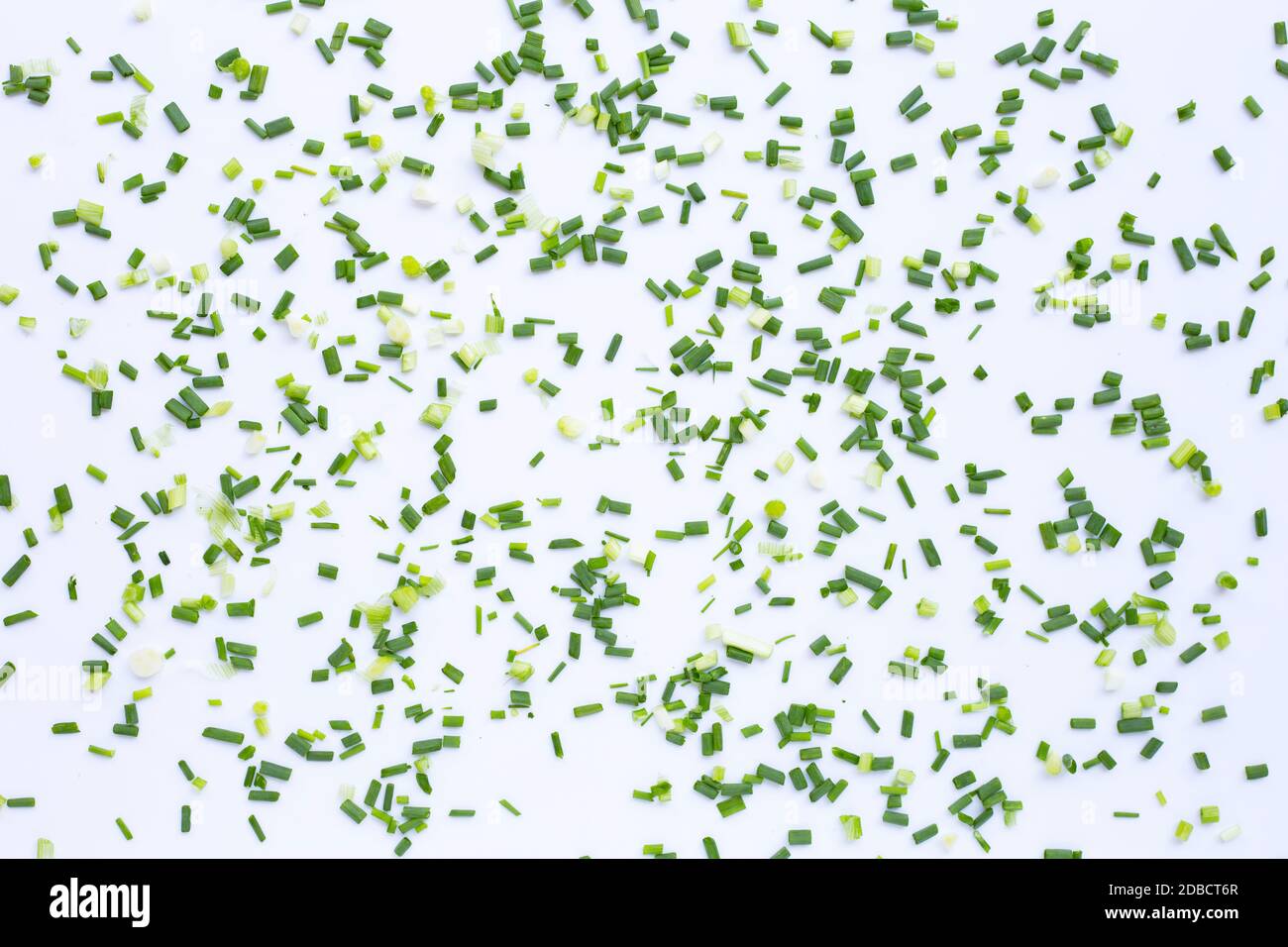 green onions isolated on white background Stock Photo - Alamy
