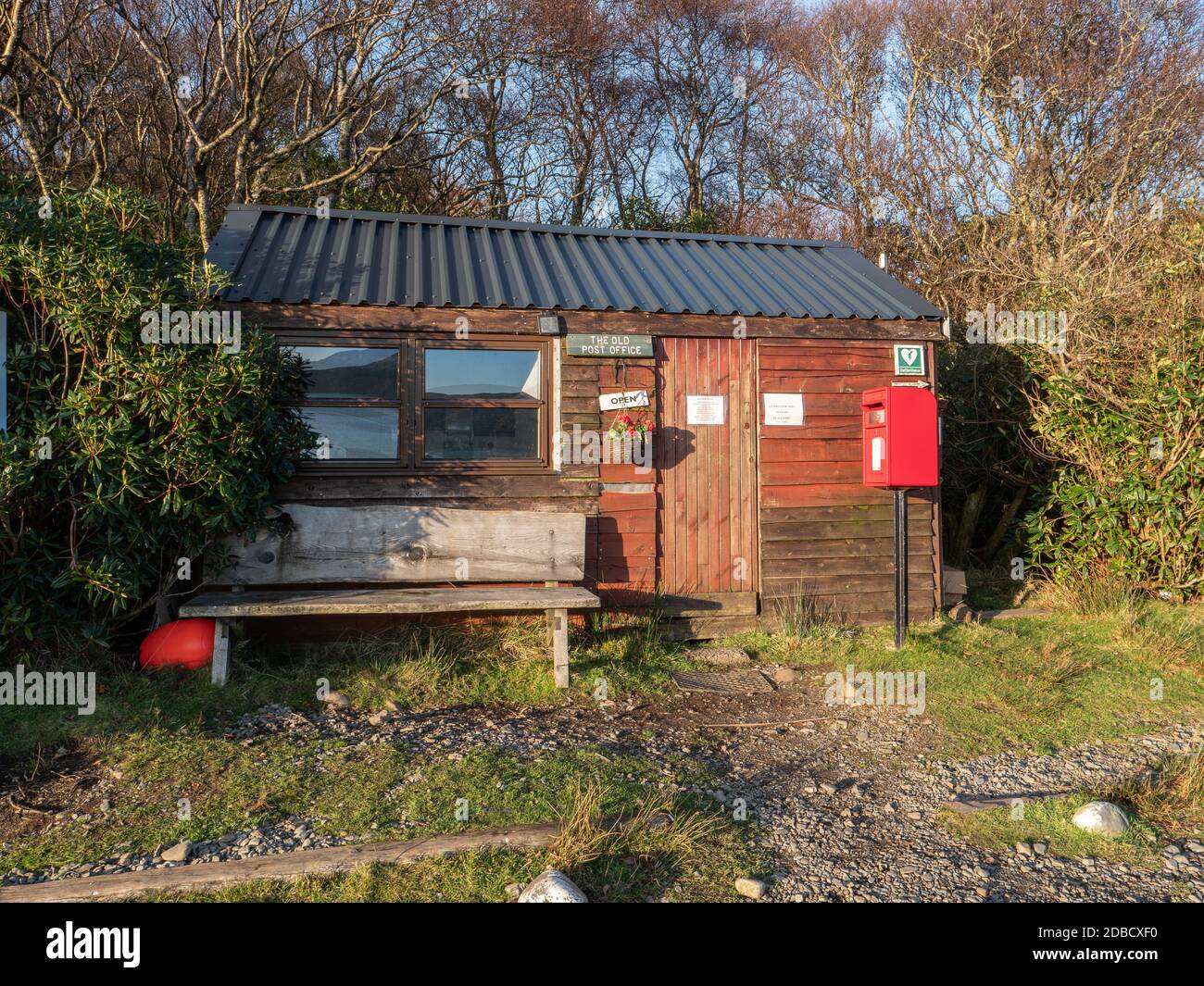 The Old Post Office food and refreshments shop at Lochbuie on The Isle