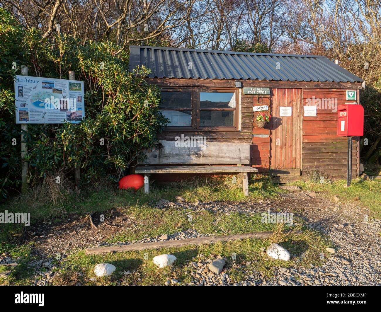 The Old Post Office food and refreshments shop at Lochbuie on The Isle