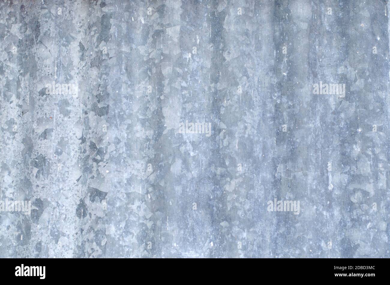 Full frame shot of galvanized sheet background and texture. Stock Photo