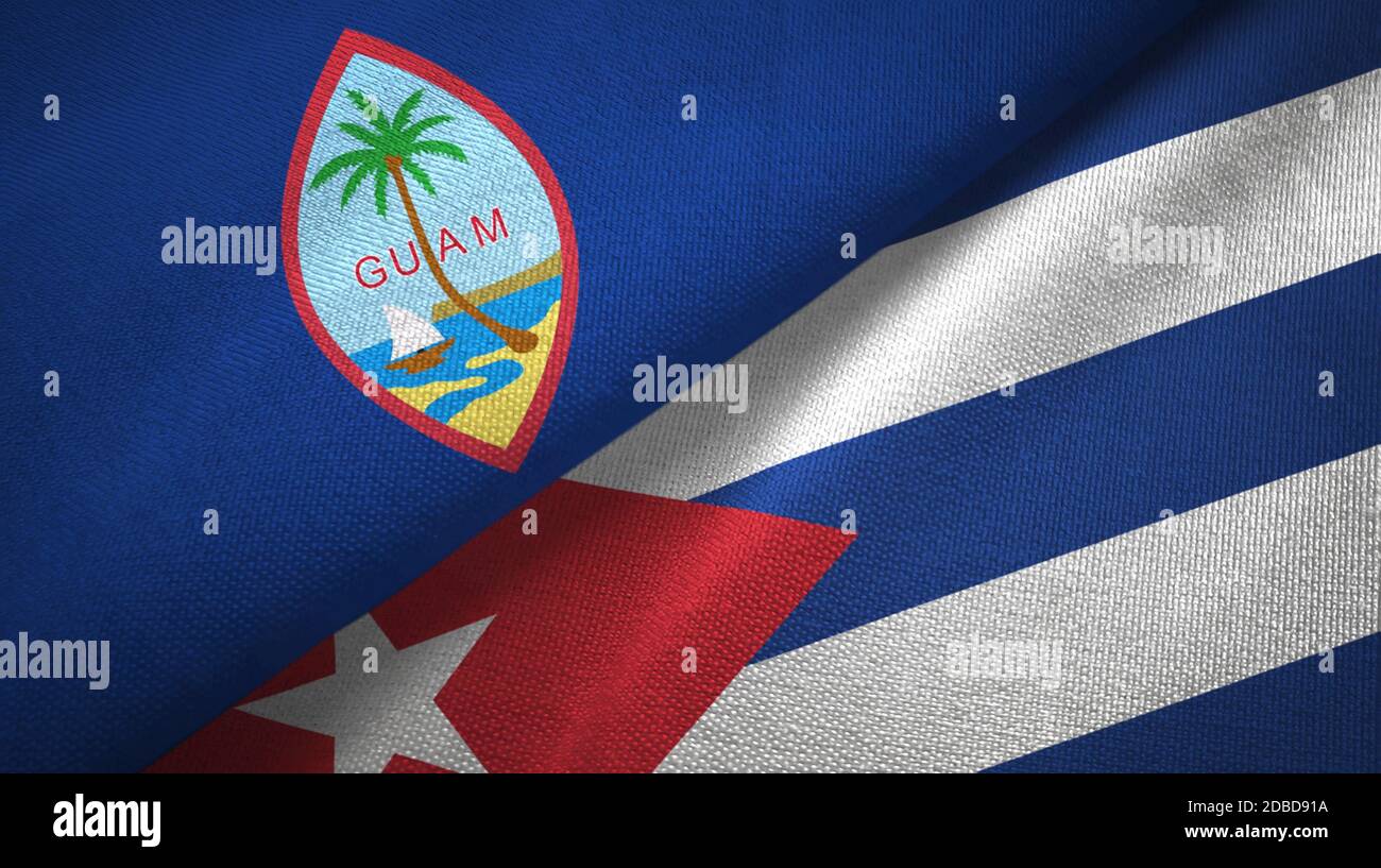Cuba guam flag hi-res stock photography and images - Alamy