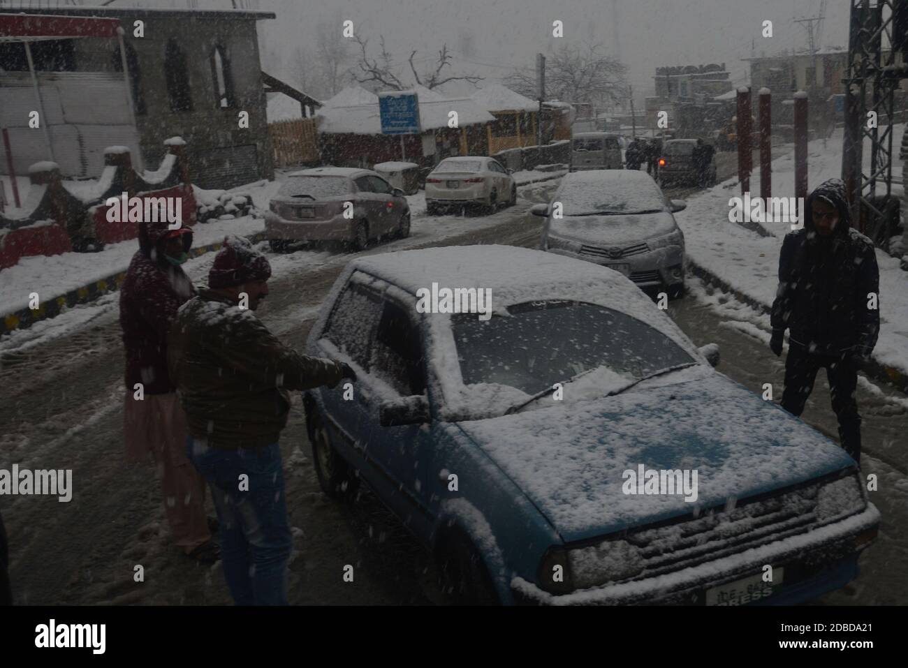 Winter season of valley kaghan hi-res stock photography and images - Alamy