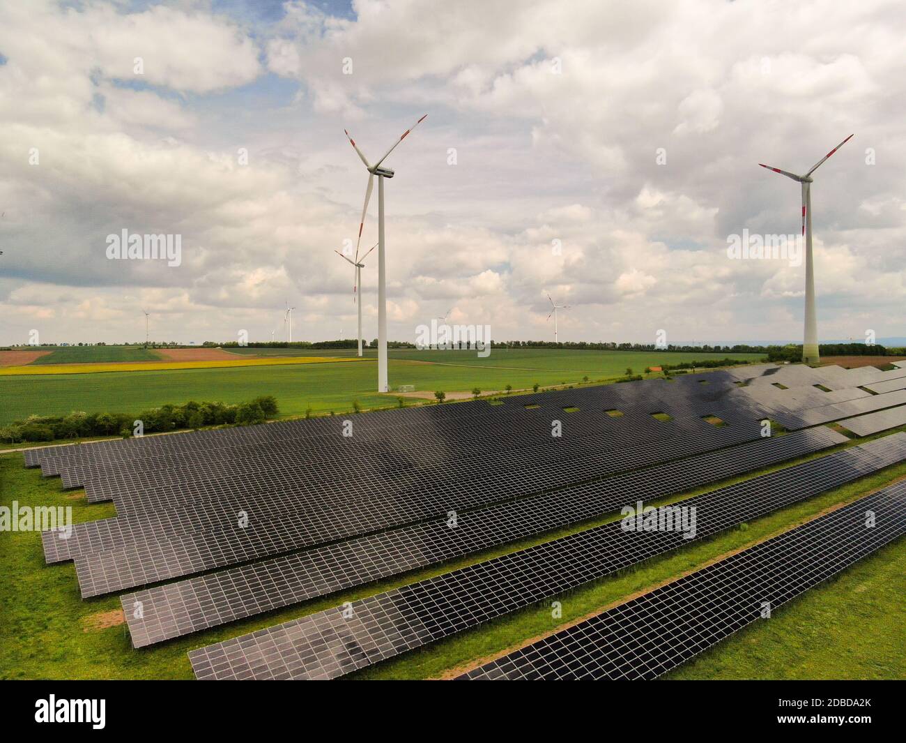 Renewable energy sources solar energy hires stock photography and