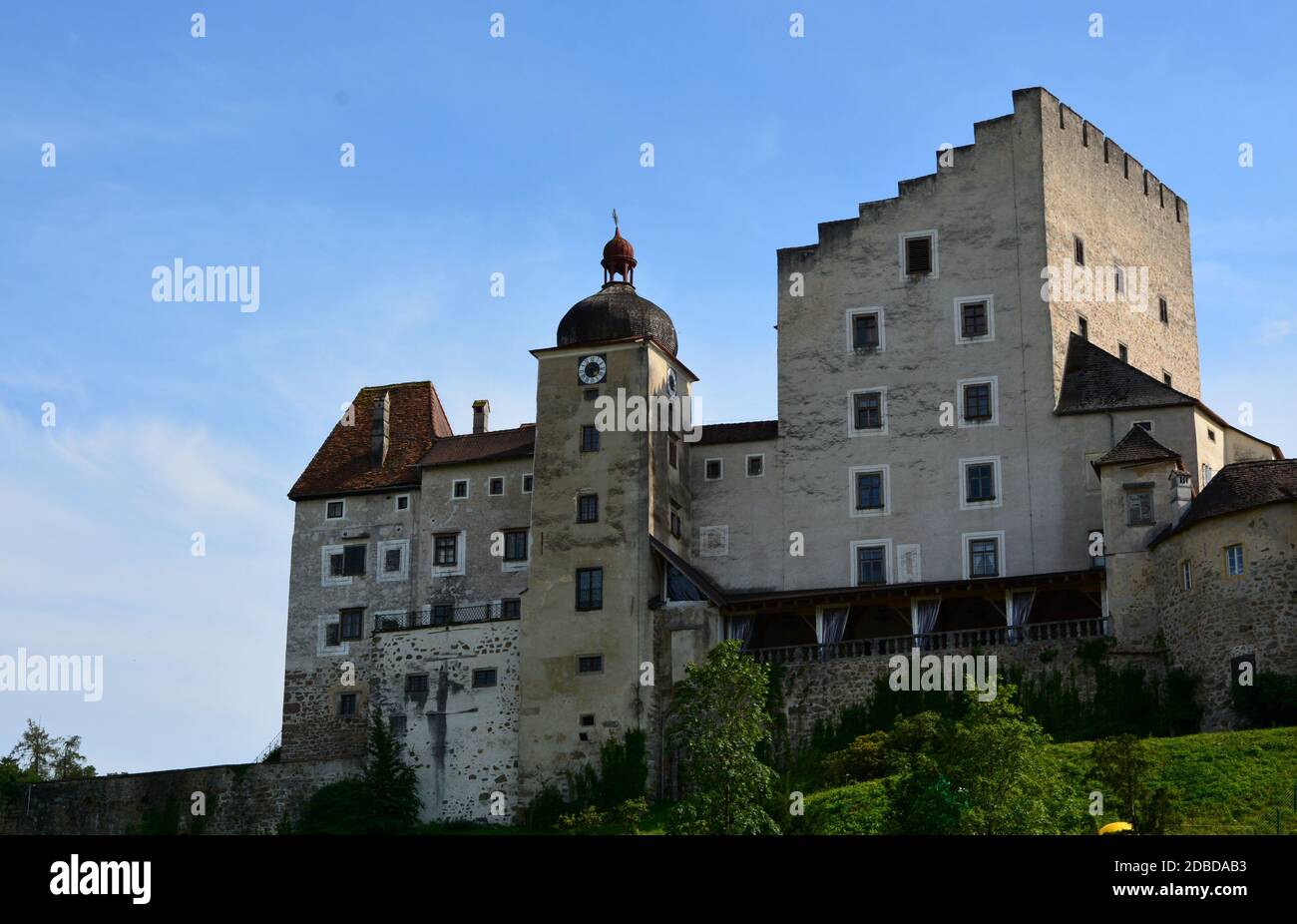 Clam Castle Upper Austria Stock Photo