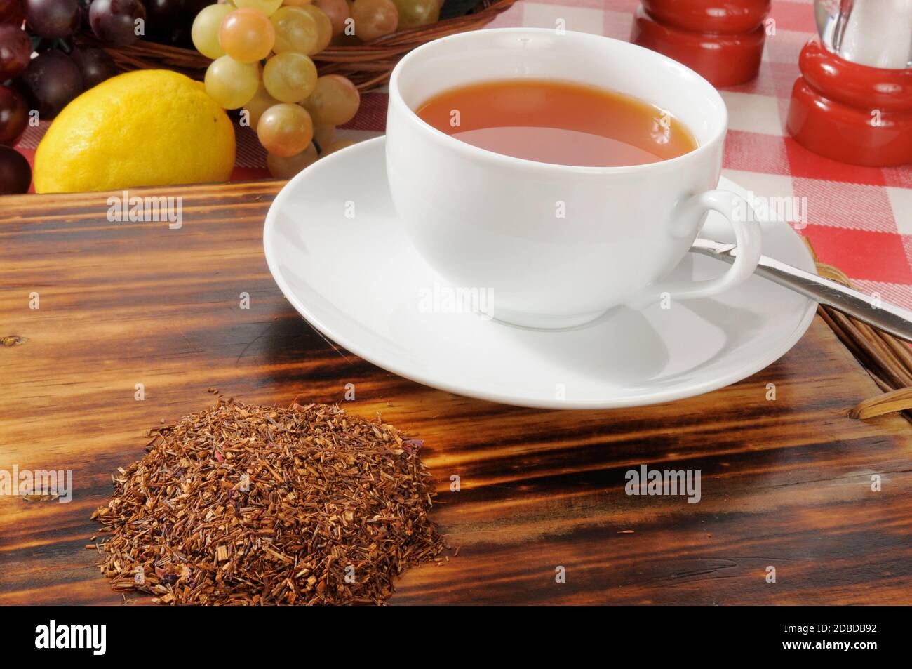 A cup of rooibos tea, also known as red tea Stock Photo - Alamy