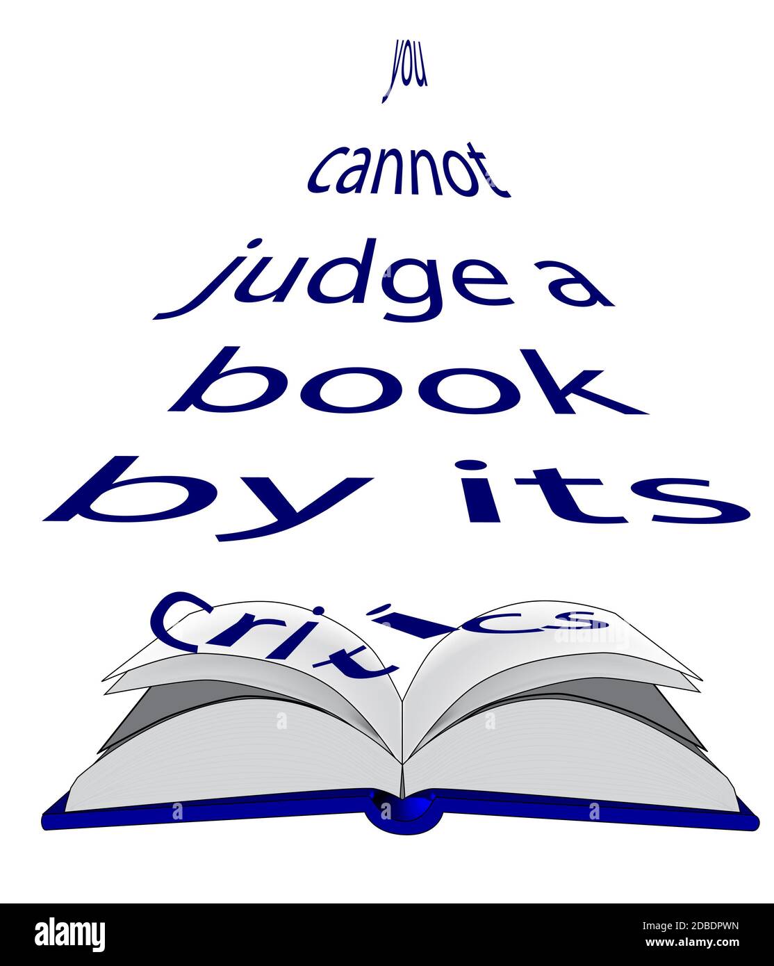 An open Book with several lines of text rising from the pages forming ...