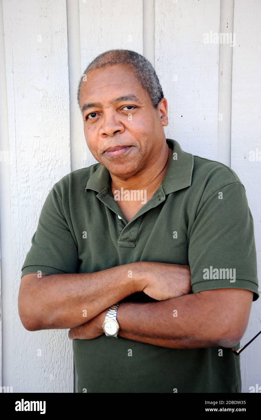 African american male expressions. Stock Photo