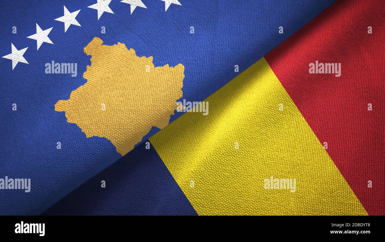Kosovo chad flag hi-res stock photography and images - Alamy