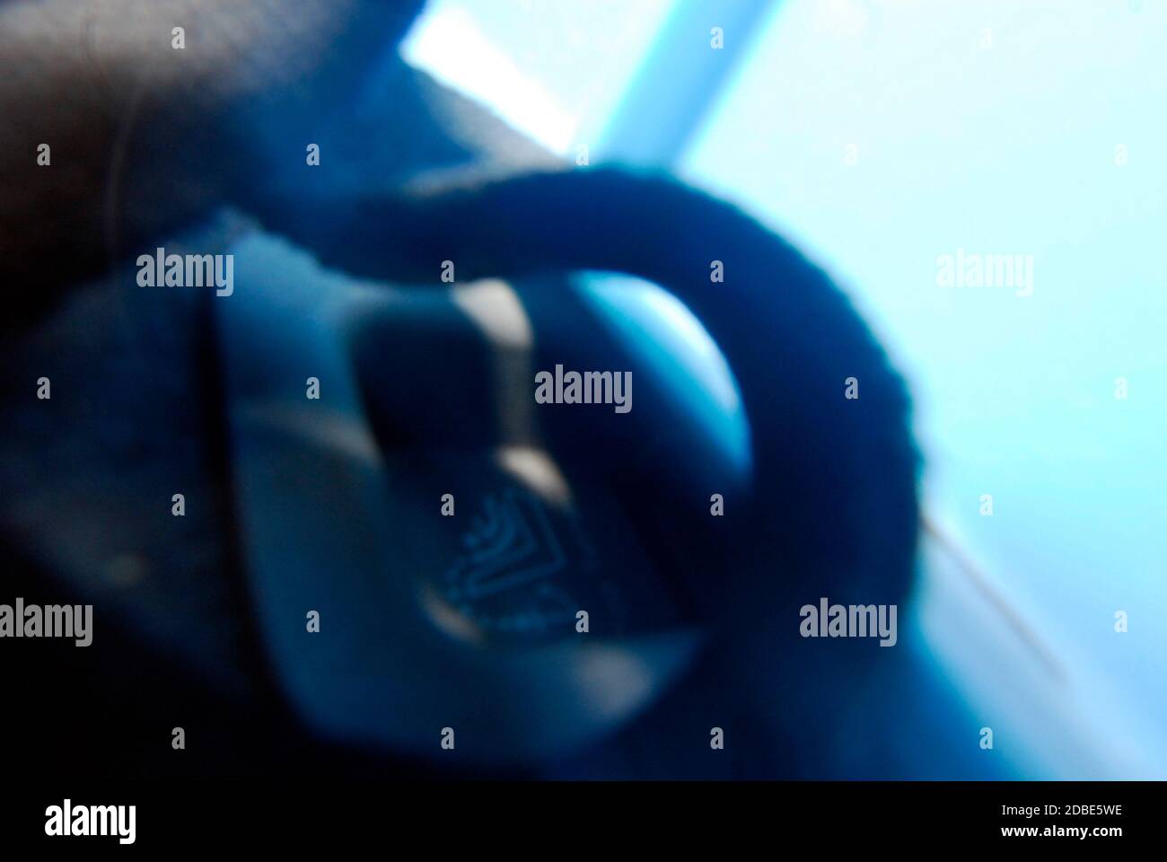 the color blue, associated with harmony, cold, infinity and sadness Stock Photo Alamy