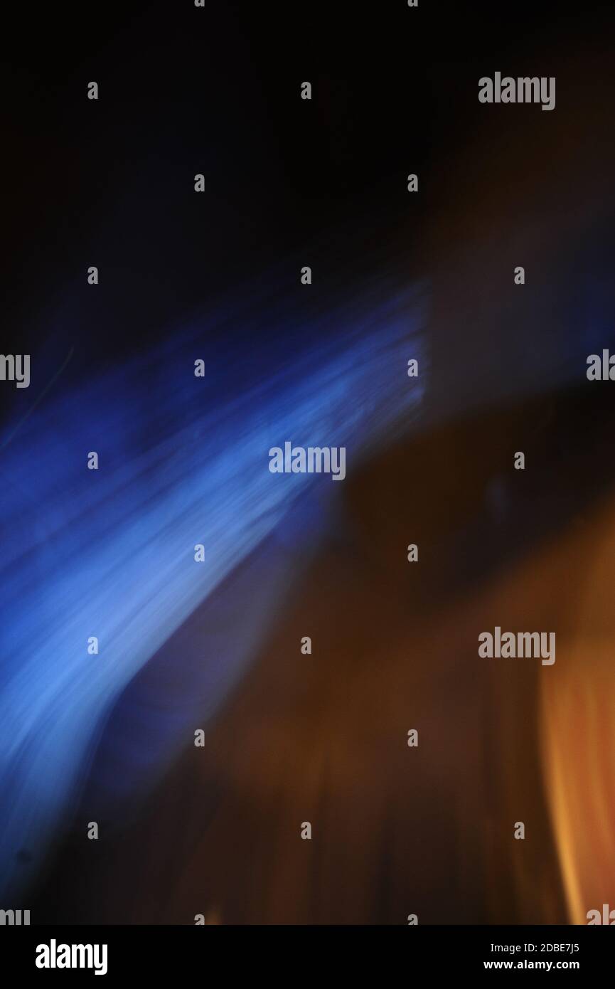 the color blue, associated with harmony, cold, infinity and sadness Stock Photo Alamy