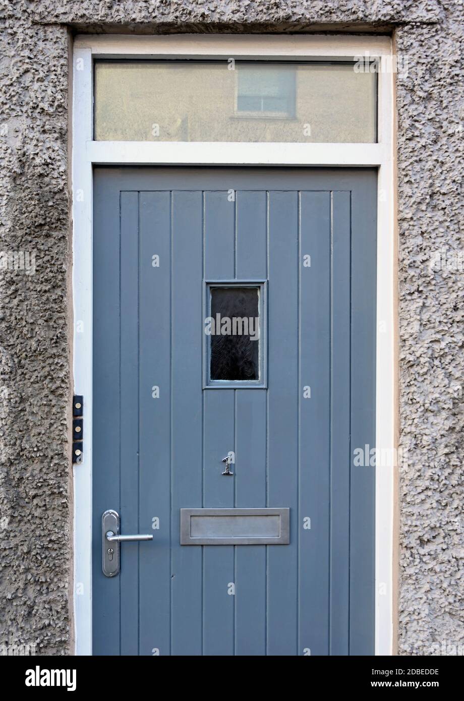 Detail of Front Door, House Number 1, Beast Banks, Kendal, Cumbria