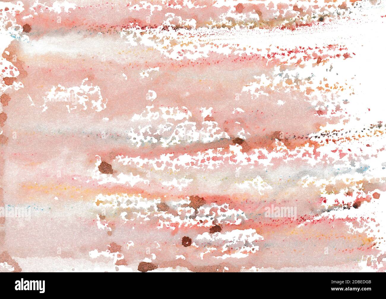 With wax chalk crayons handpaintet watercolor wash background from the ...